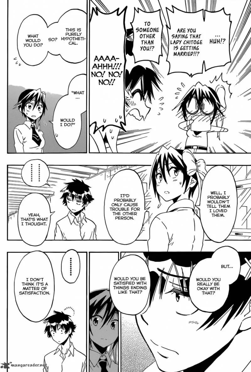 Nisekoi Chapter 84 page 13