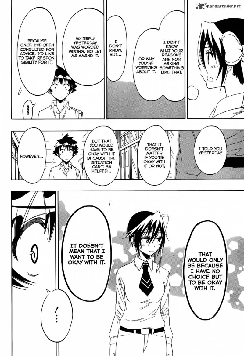 Nisekoi Chapter 85 page 3