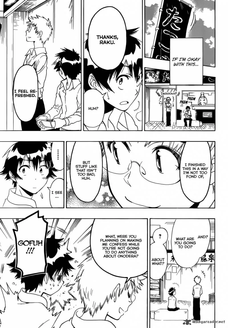 Nisekoi Chapter 85 page 17