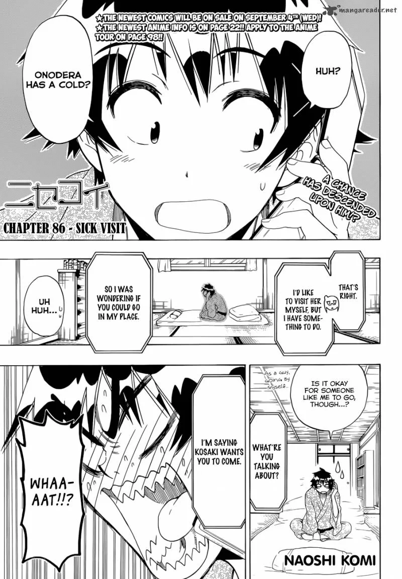 Nisekoi Chapter 86 page 2