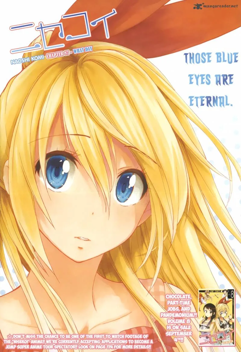 Nisekoi Chapter 87 page 2