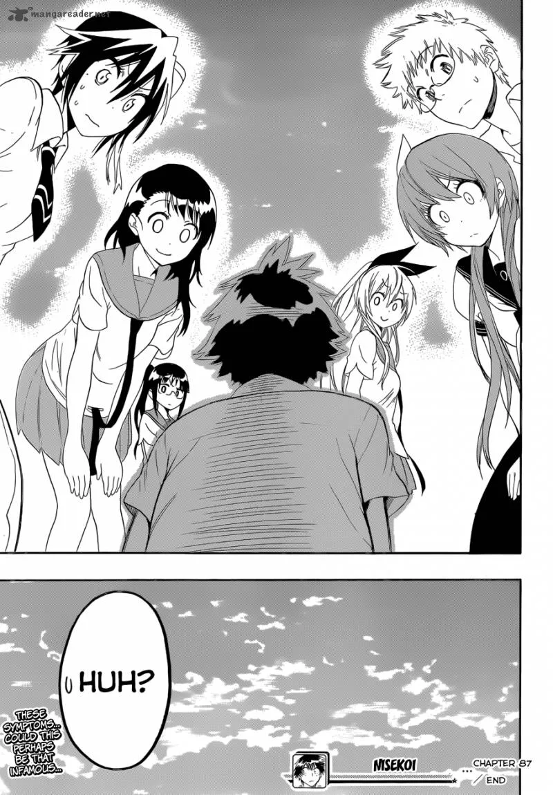 Nisekoi Chapter 87 page 20