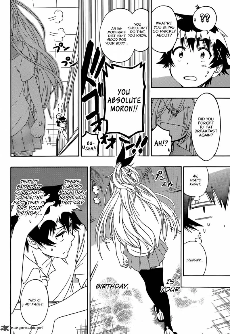 Nisekoi Chapter 87 page 11