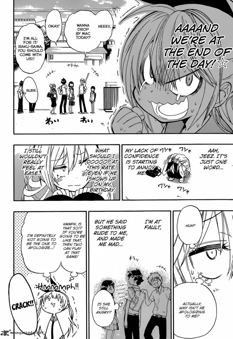 Nisekoi Chapter 87 page 15