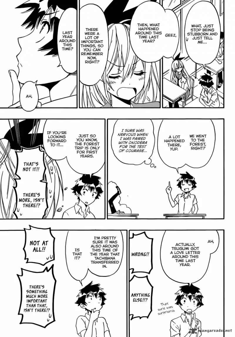 Nisekoi Chapter 87 page 10