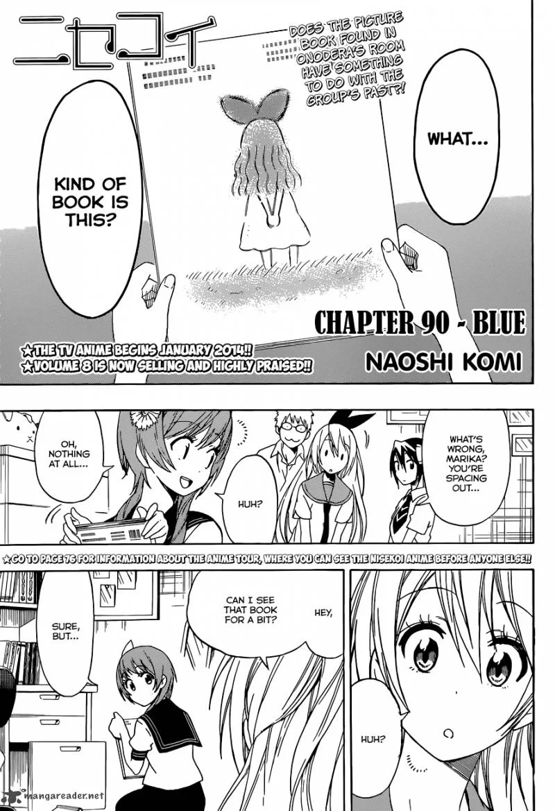 Nisekoi Chapter 90 page 2