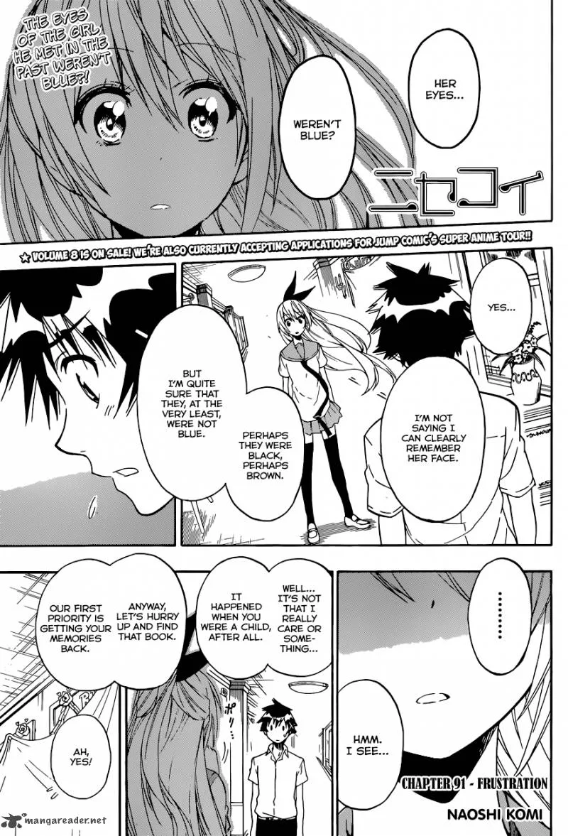 Nisekoi Chapter 91 page 2