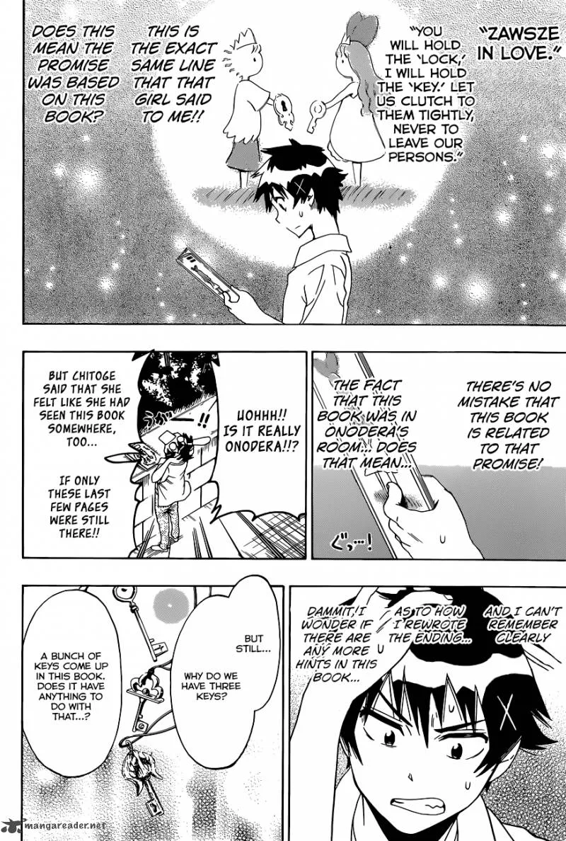 Nisekoi Chapter 92 page 19