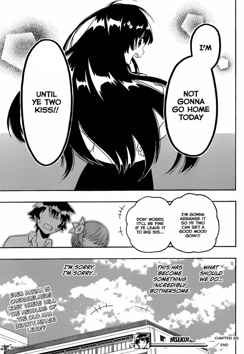 Nisekoi Chapter 95 page 20