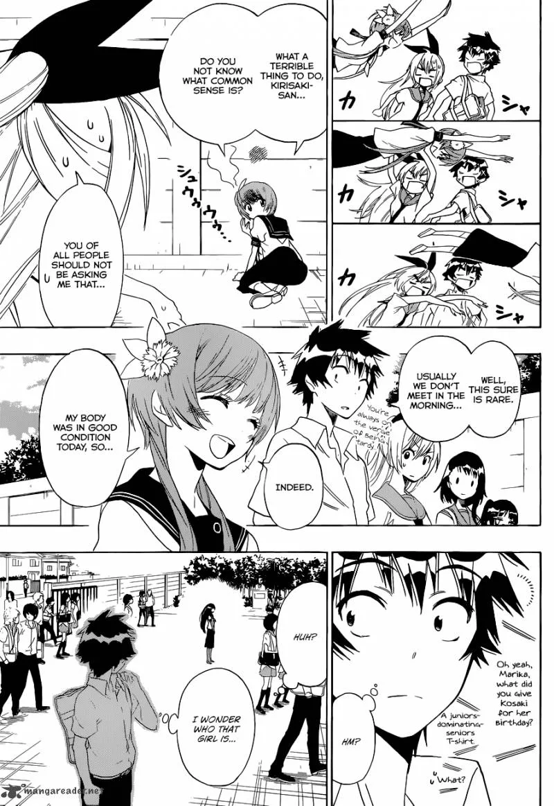 Nisekoi Chapter 95 page 4