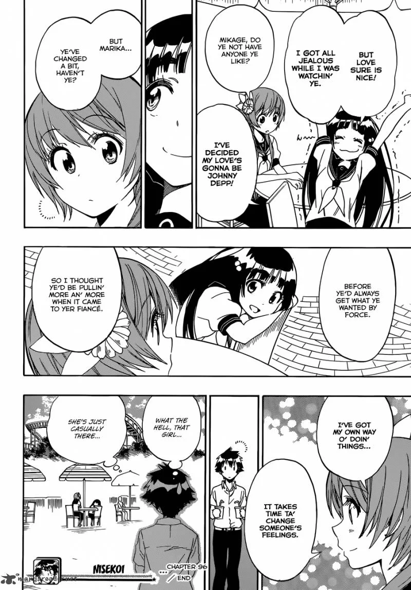Nisekoi Chapter 96 page 19