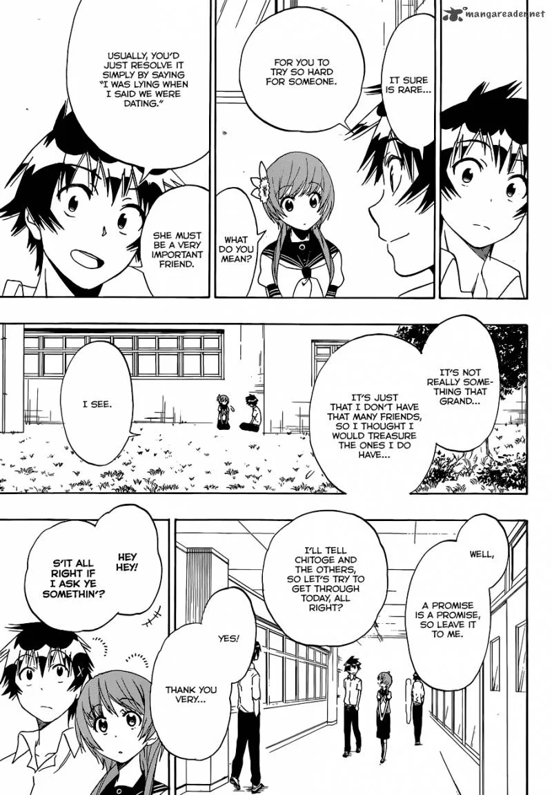Nisekoi Chapter 96 page 4