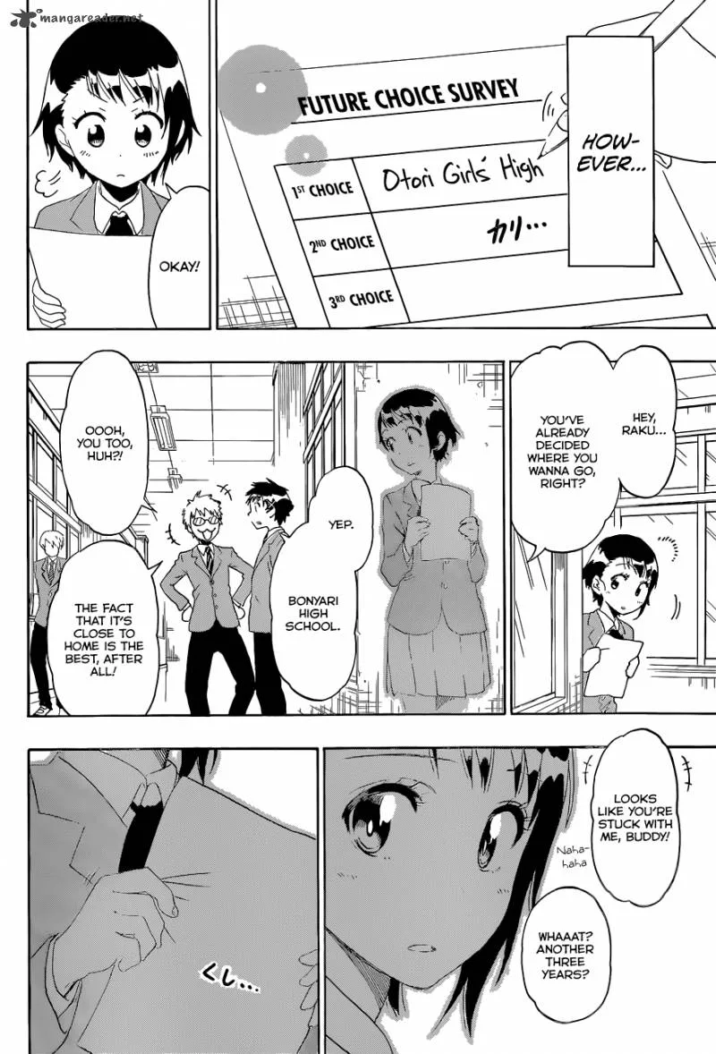 Nisekoi Chapter 98 page 8