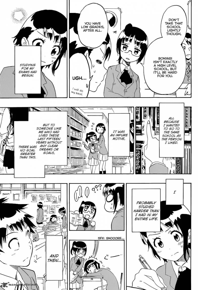 Nisekoi Chapter 98 page 11