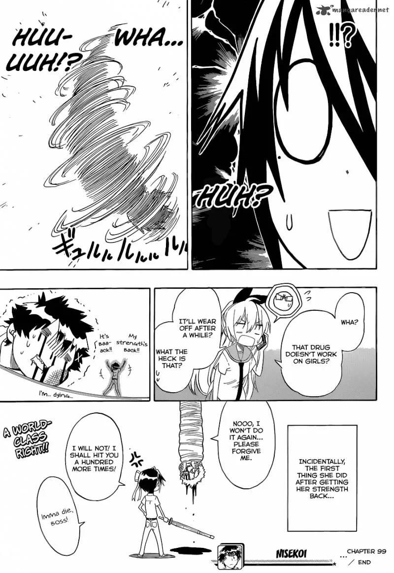 Nisekoi Chapter 99 page 20