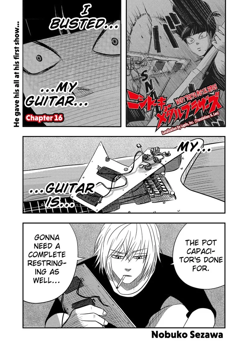 Nishi Tokyo Metal Brothers Chapter 16 page 1