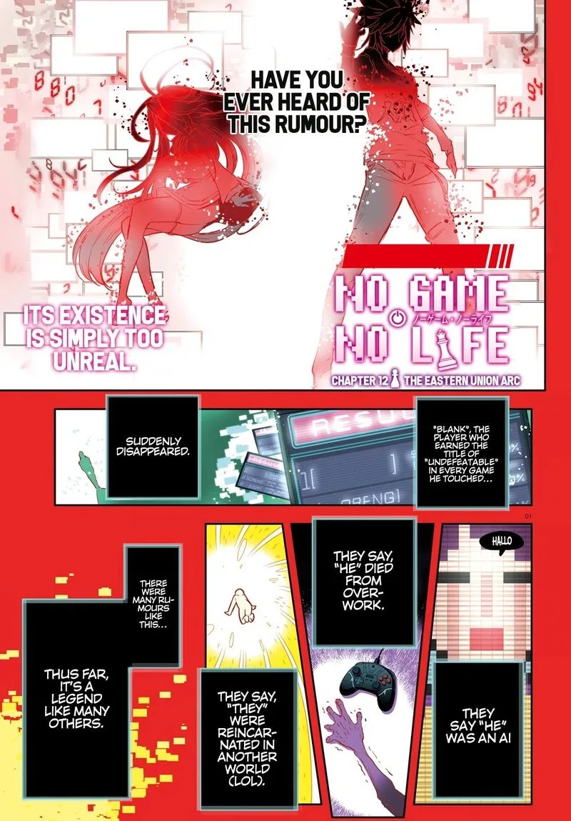 No Game No Life Chapter 12 page 1