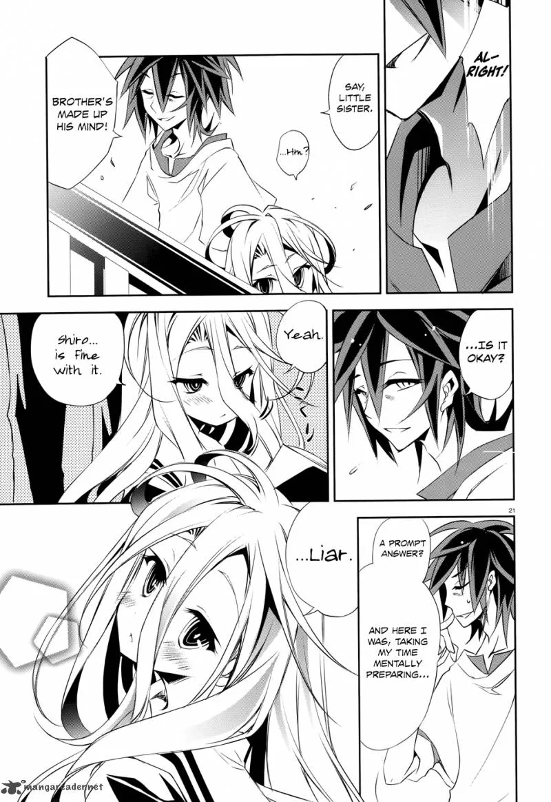 No Game No Life Chapter 6 page 21