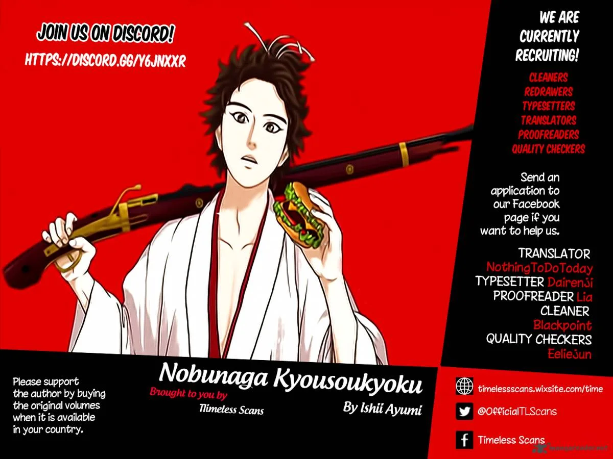 Nobunaga Kyousoukyoku Chapter 41 page 1