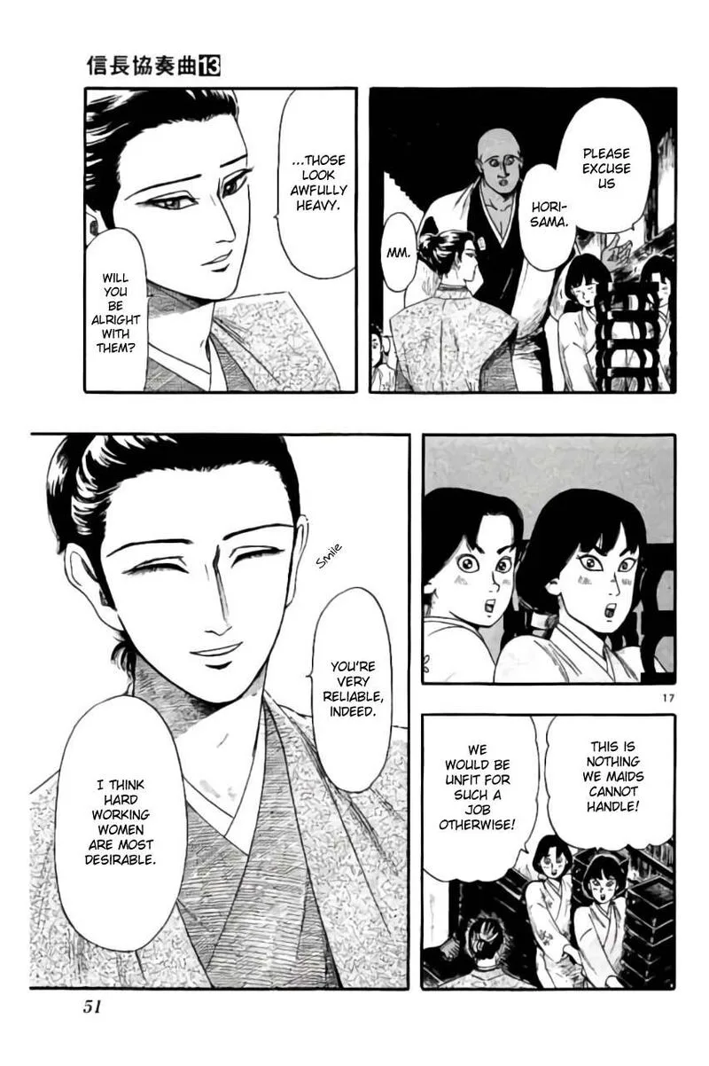 Nobunaga Kyousoukyoku Chapter 70 page 17