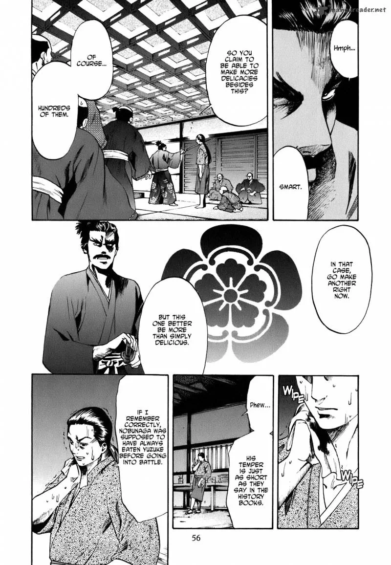Nobunaga no Chef Chapter 1 page 56
