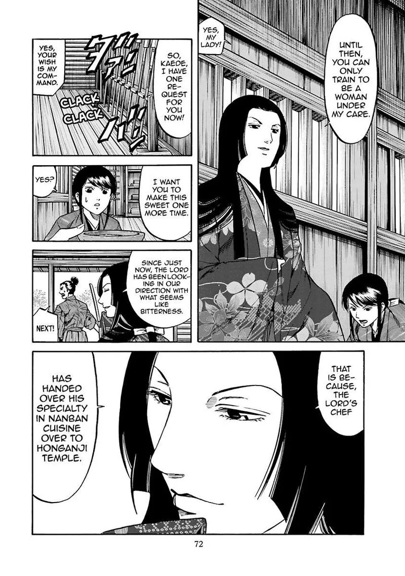 Nobunaga no Chef Chapter 110 page 4