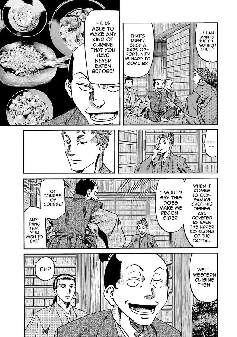 Nobunaga no Chef Chapter 110 page 19