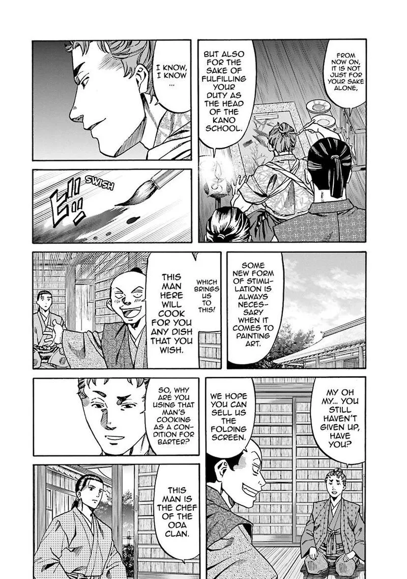 Nobunaga no Chef Chapter 110 page 18