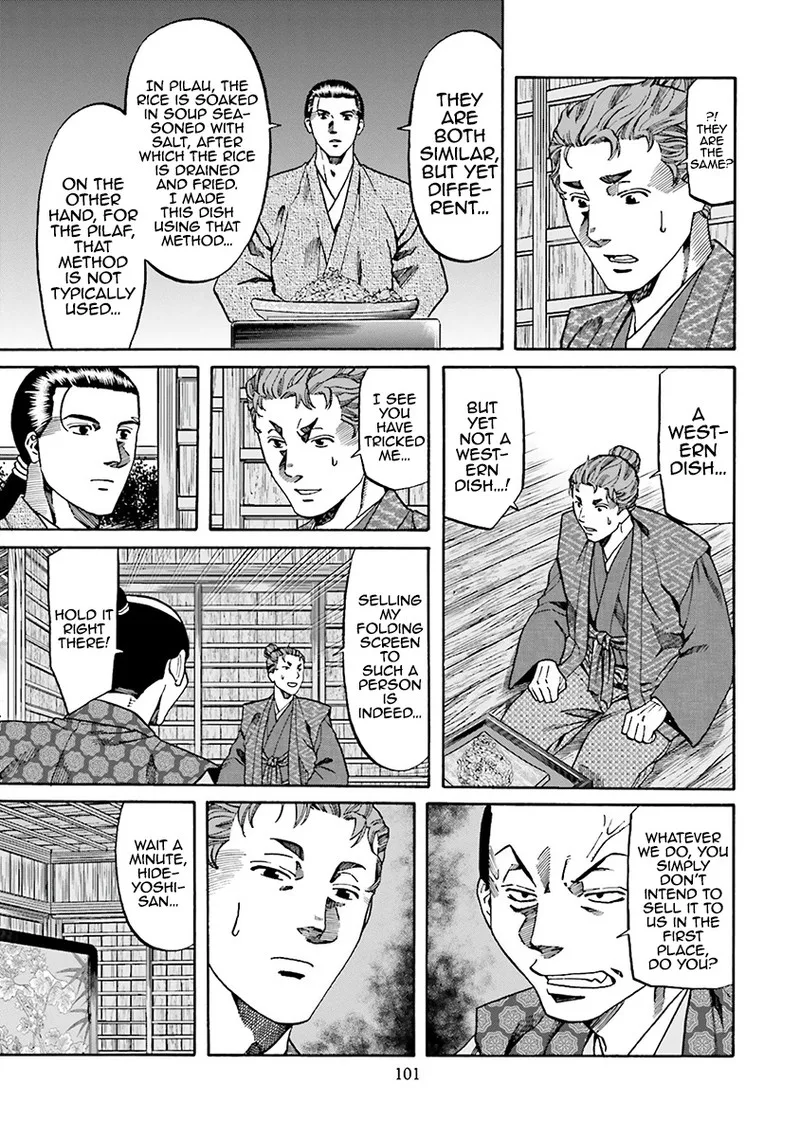 Nobunaga no Chef Chapter 111 page 13