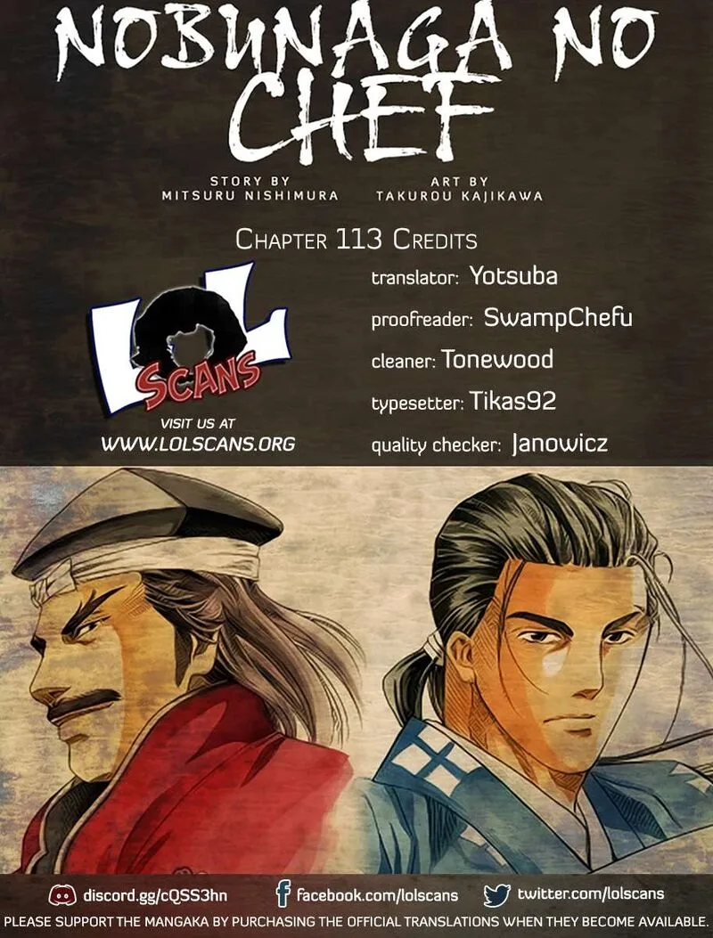 Nobunaga no Chef Chapter 113 page 2
