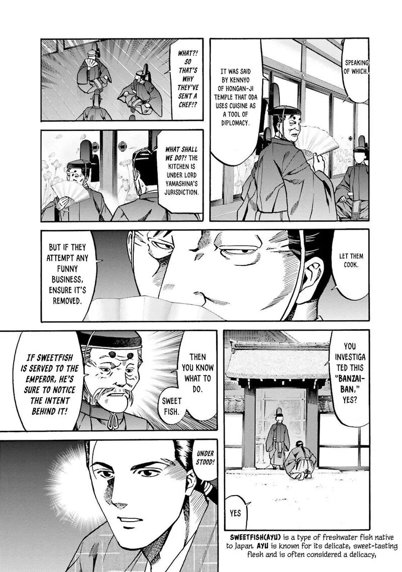 Nobunaga no Chef Chapter 114 page 19