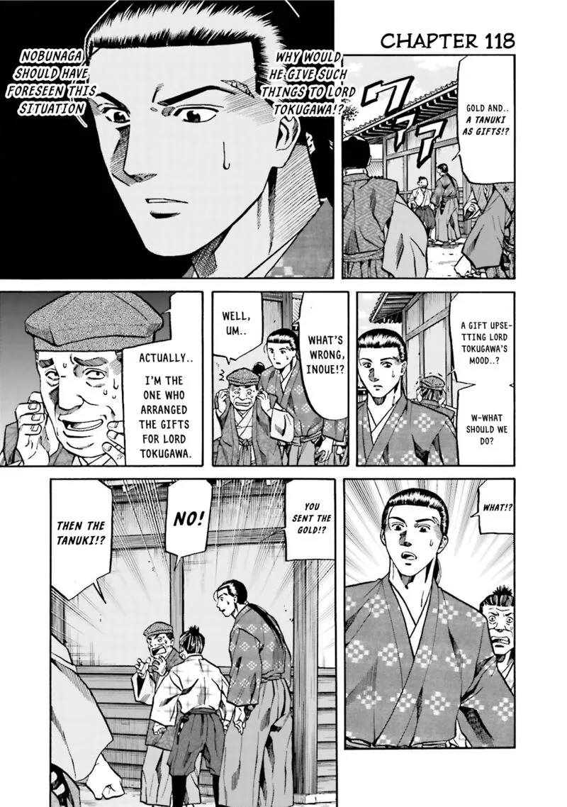 Nobunaga no Chef Chapter 118 page 1