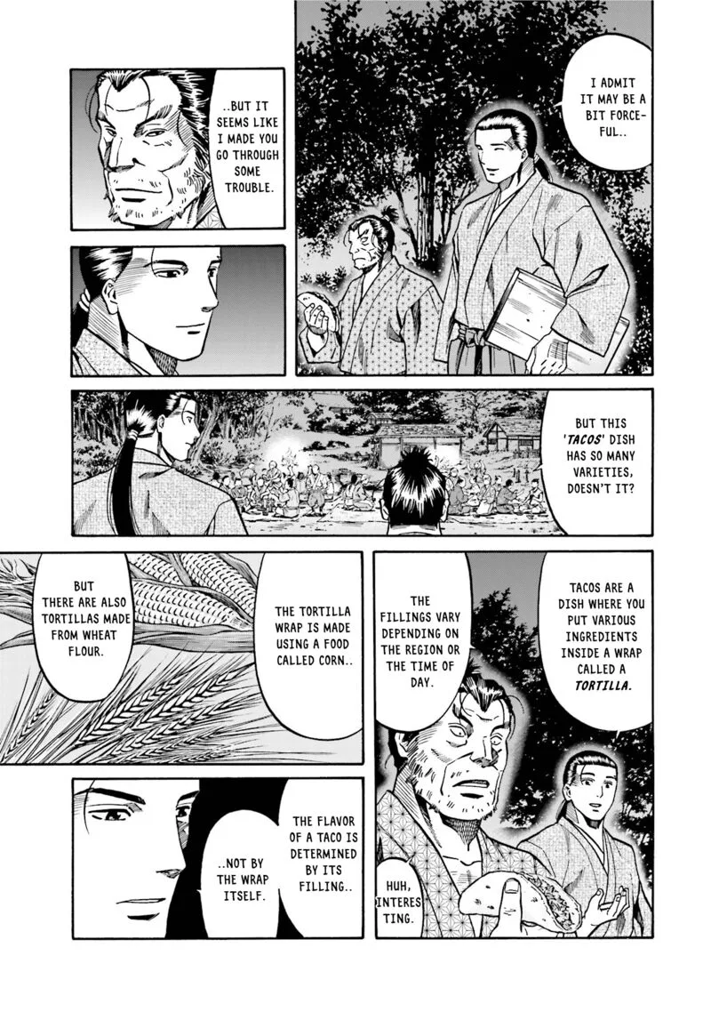 Nobunaga no Chef Chapter 132 page 18