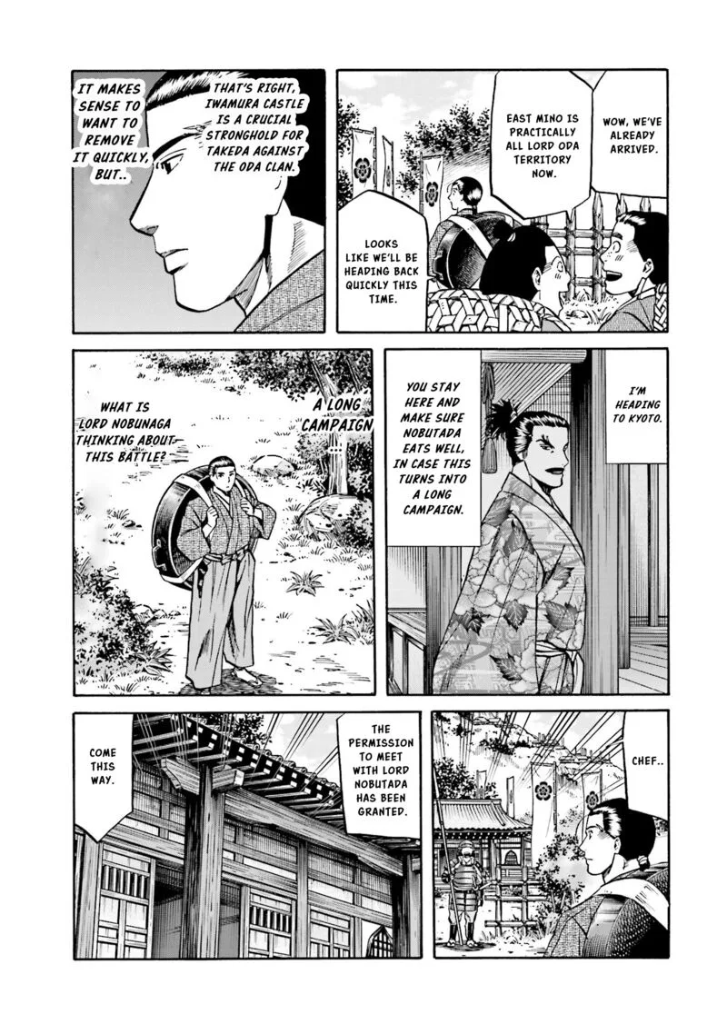 Nobunaga no Chef Chapter 134 page 10