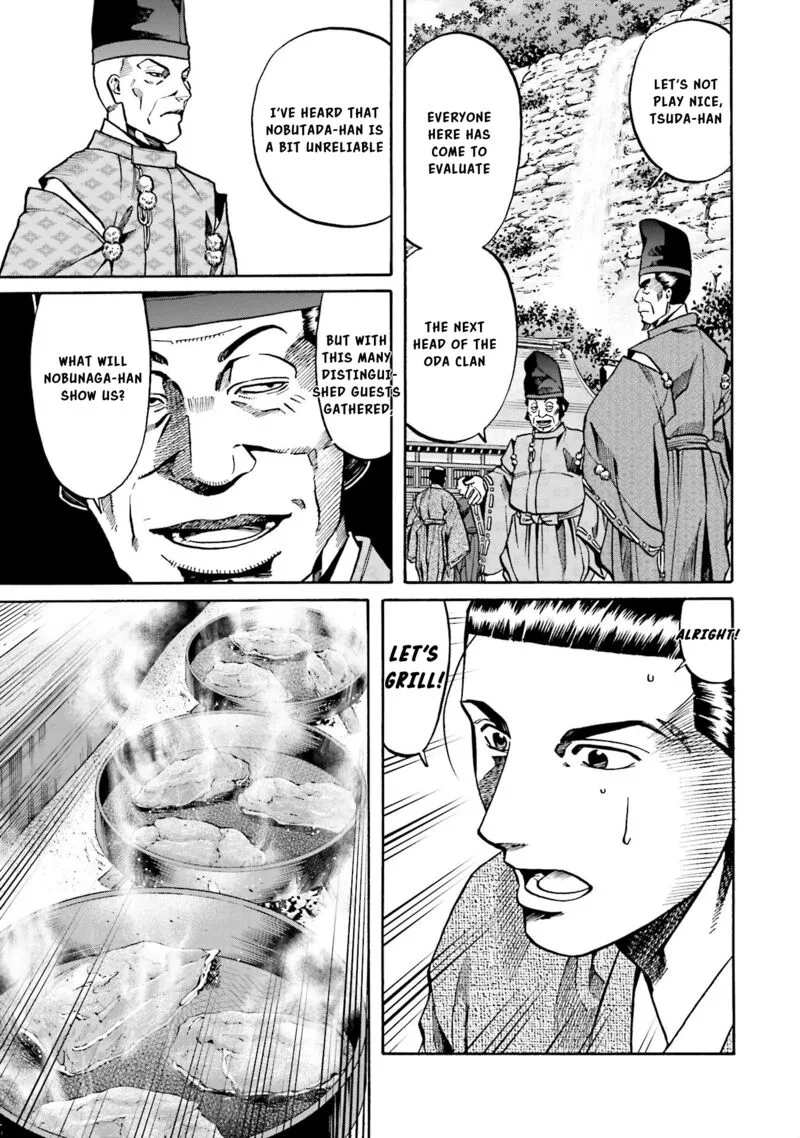 Nobunaga no Chef Chapter 137 page 21
