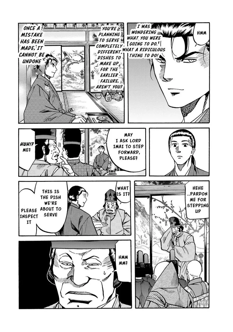 Nobunaga no Chef Chapter 139 page 19
