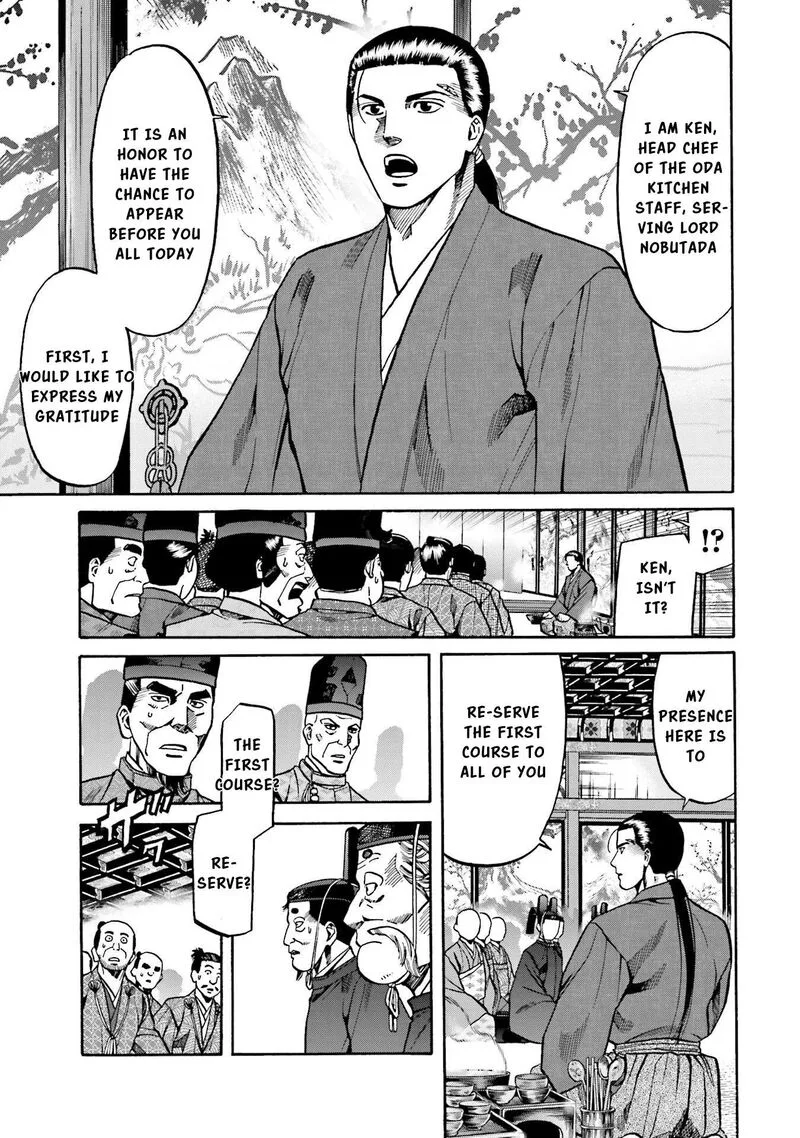 Nobunaga no Chef Chapter 139 page 18