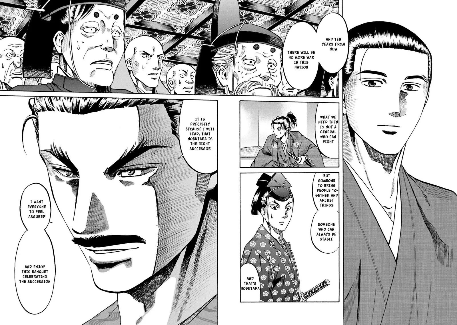 Nobunaga no Chef Chapter 140 page 17