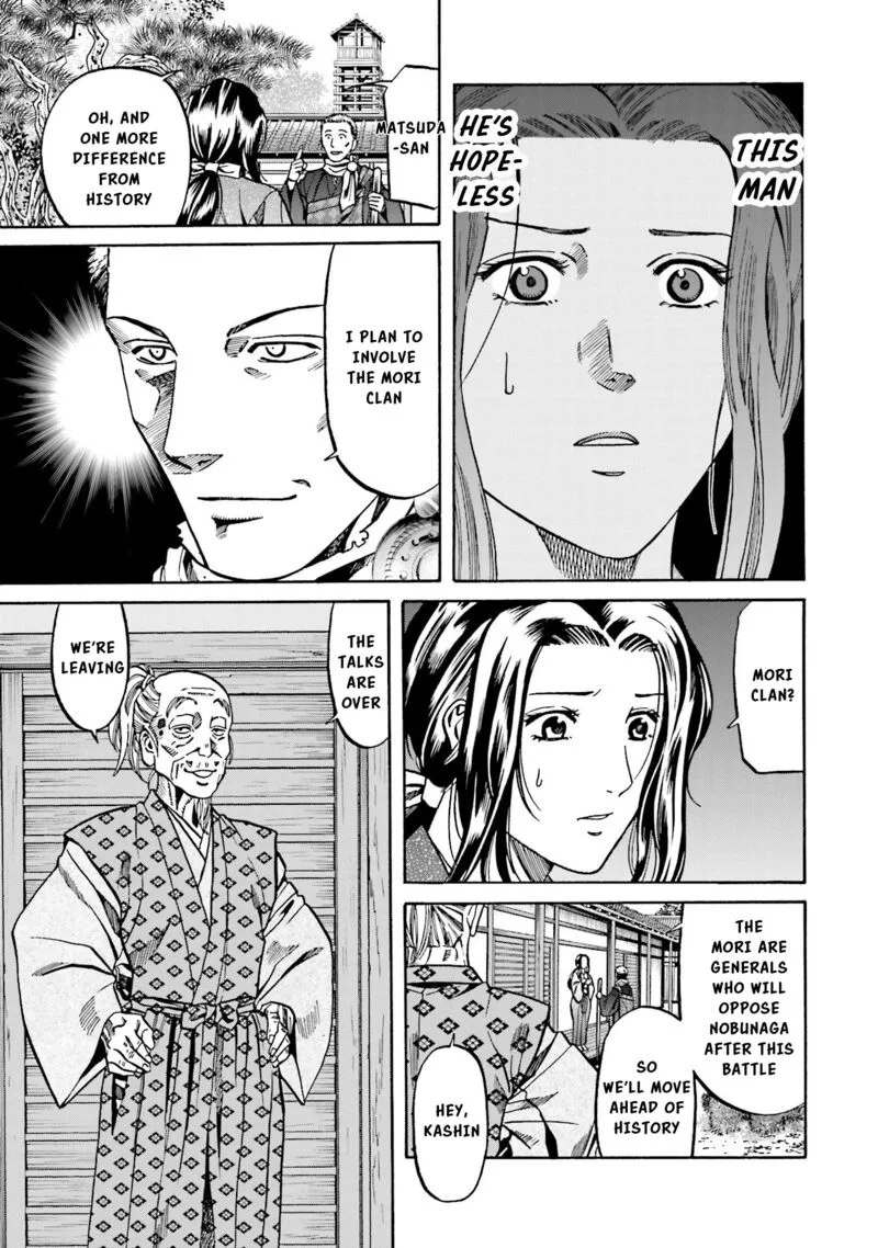Nobunaga no Chef Chapter 142 page 16