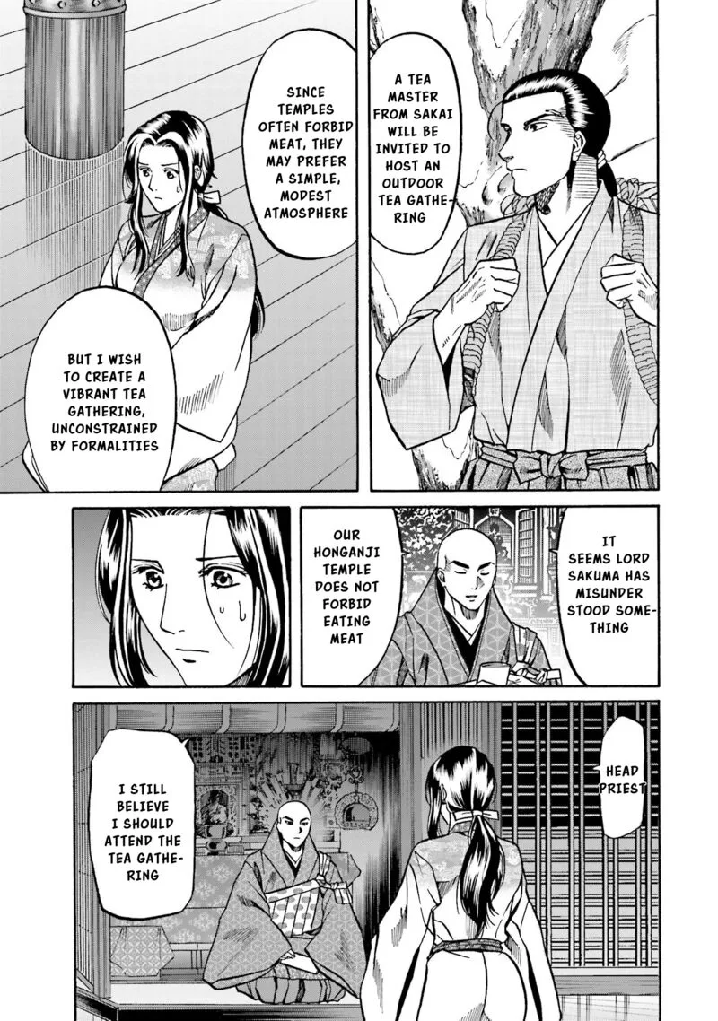 Nobunaga no Chef Chapter 144 page 18
