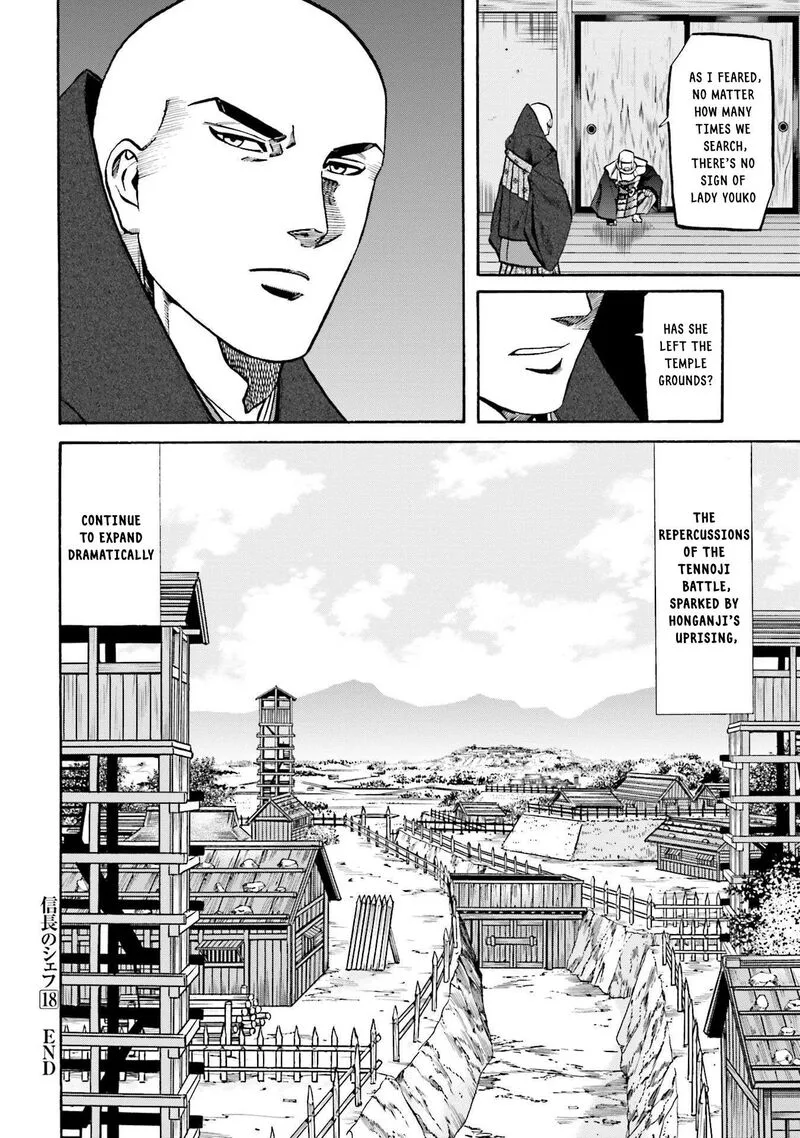 Nobunaga no Chef Chapter 157 page 20