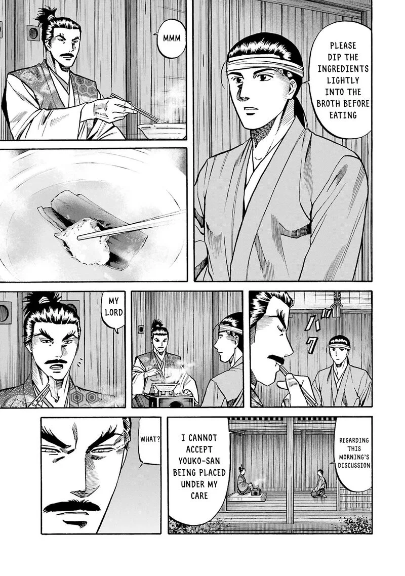 Nobunaga no Chef Chapter 160 page 13