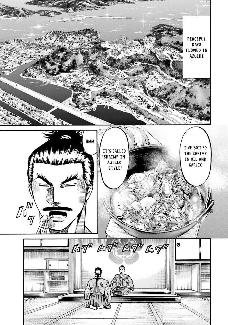 Nobunaga no Chef Chapter 170 page 14