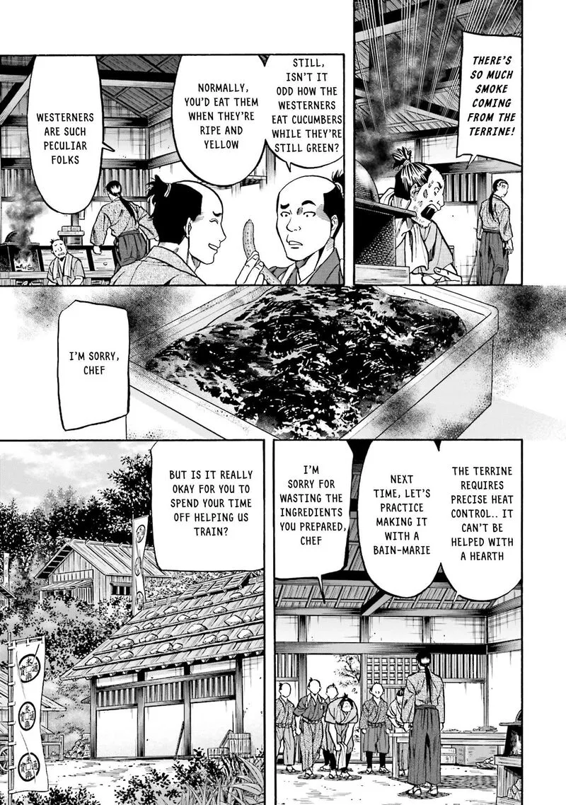 Nobunaga no Chef Chapter 172 page 14