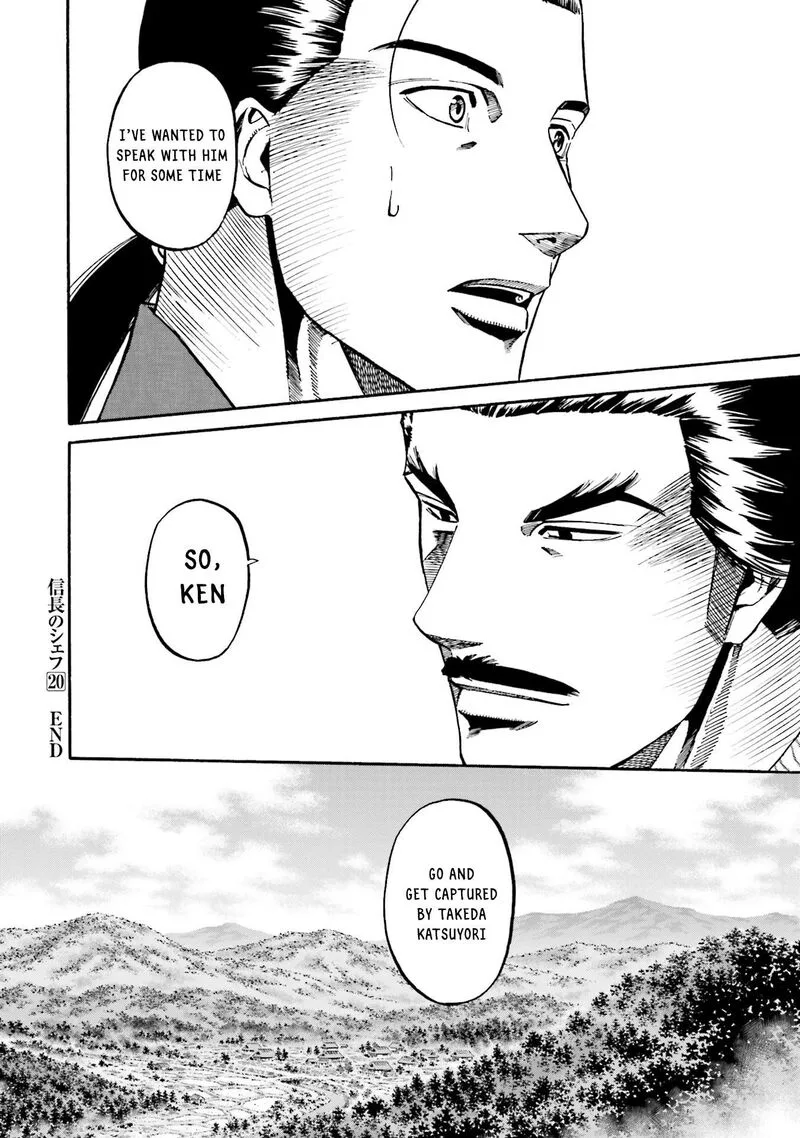 Nobunaga no Chef Chapter 173 page 23