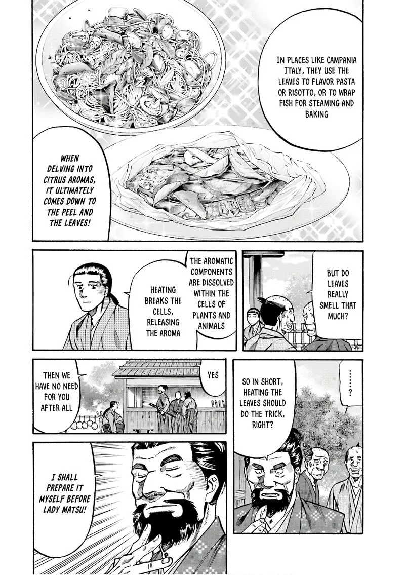 Nobunaga no Chef Chapter 176 page 15