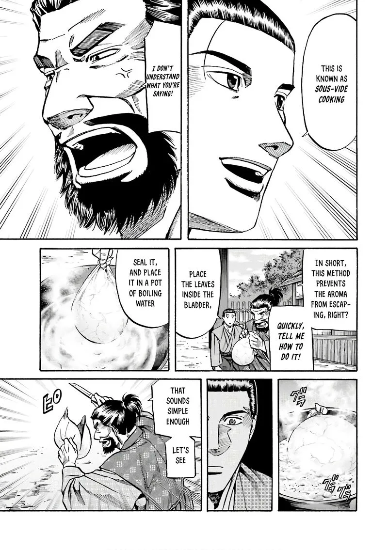 Nobunaga no Chef Chapter 176 page 18