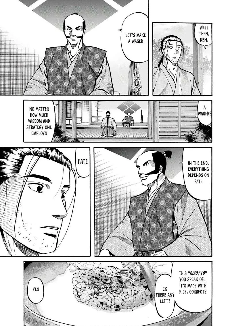 Nobunaga no Chef Chapter 178 page 21