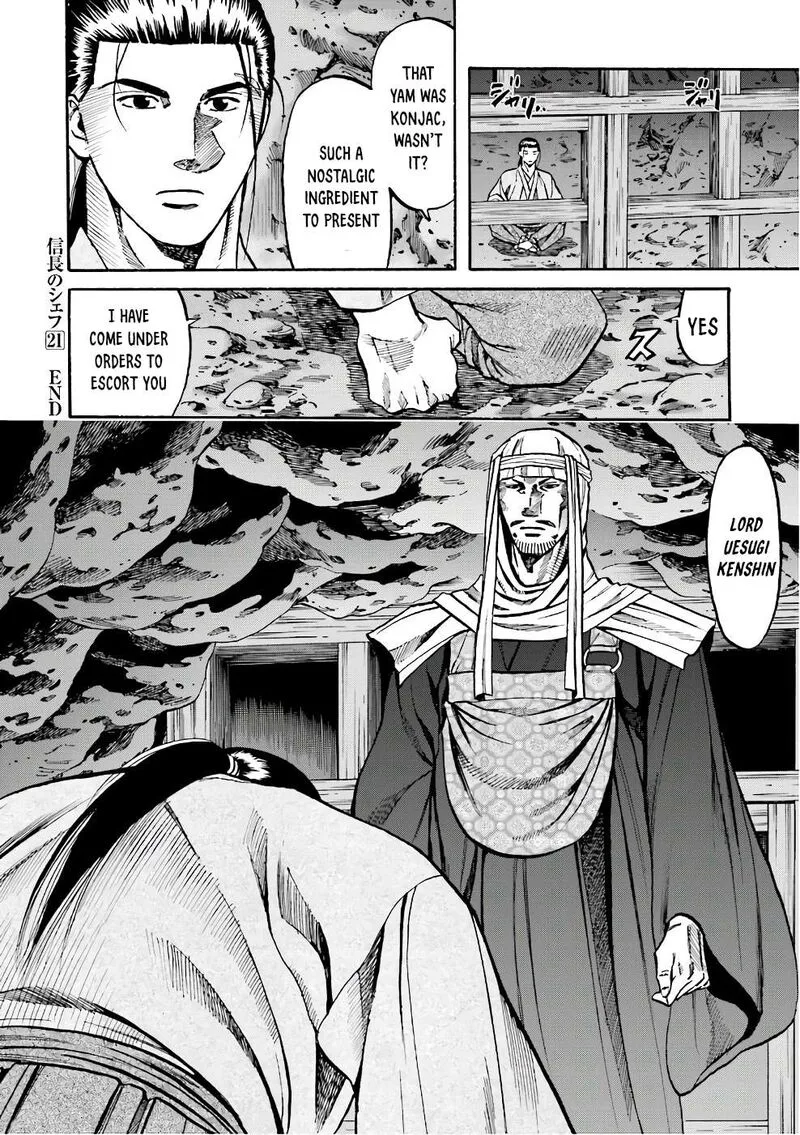 Nobunaga no Chef Chapter 181 page 30