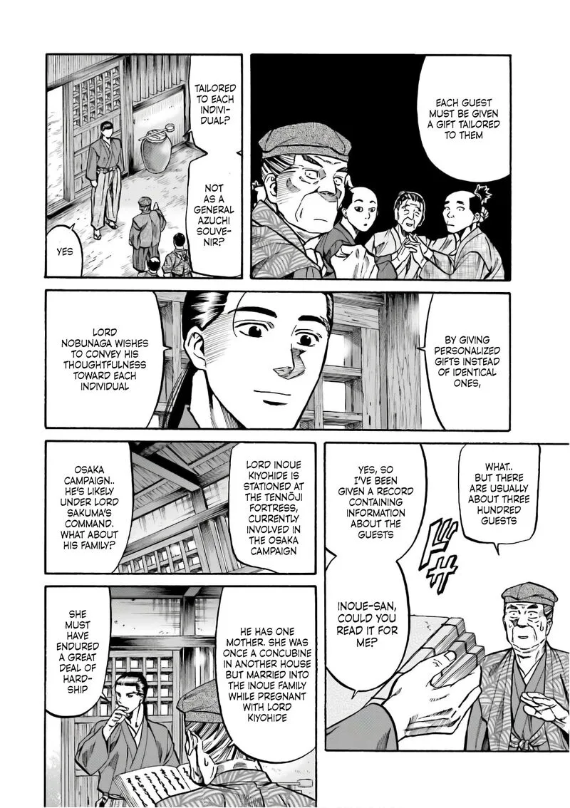 Nobunaga no Chef Chapter 192 page 14